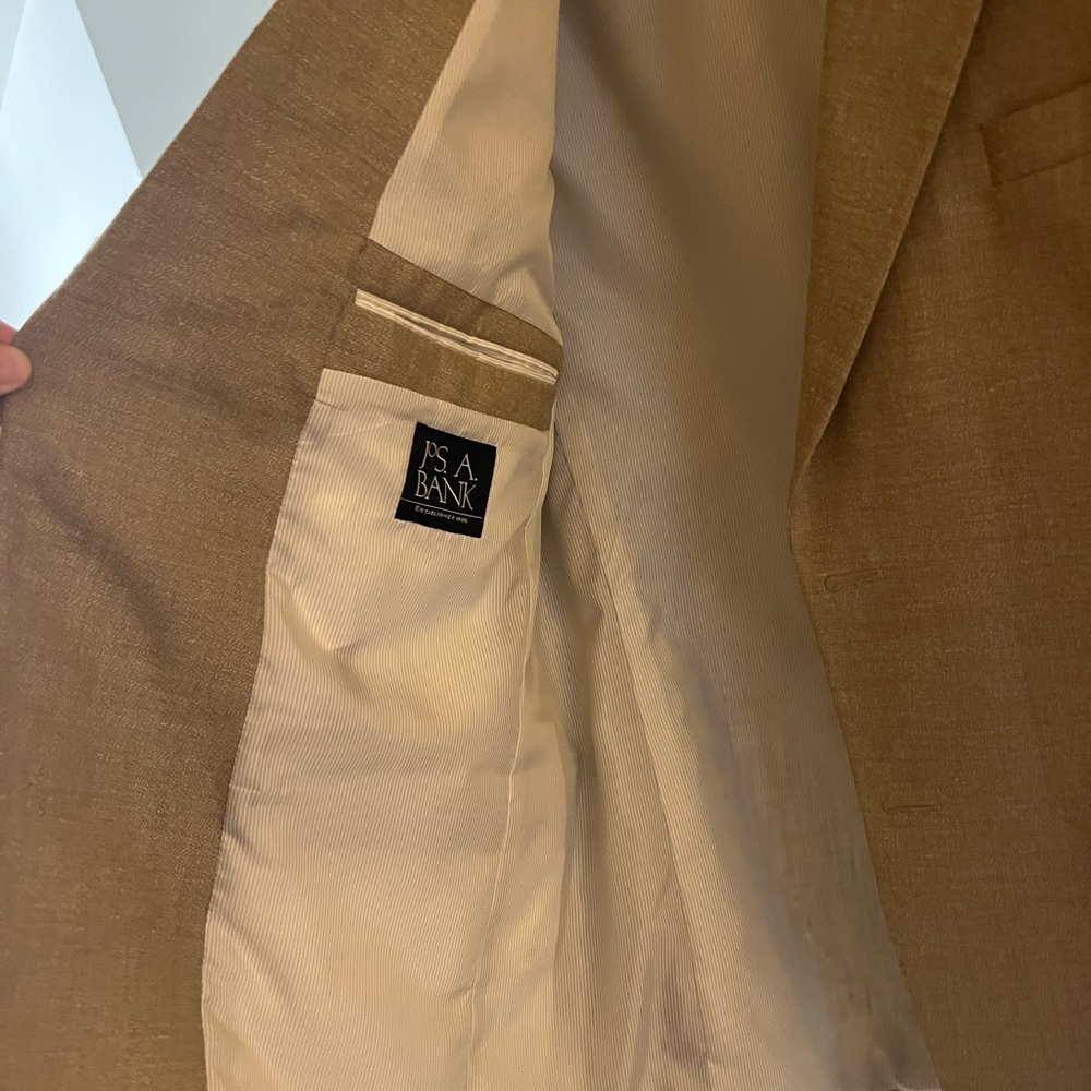 Mens blazer. Beige/light brown color. 42R